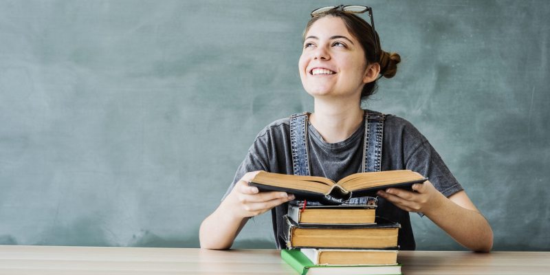 Student education  back to school concept